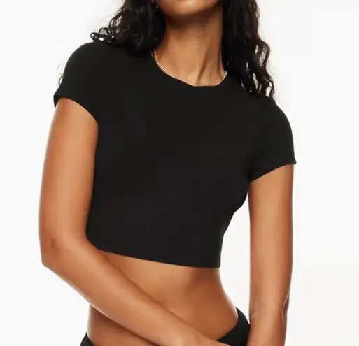 Aritzia tna chill ortiz cropped t-shirt in black