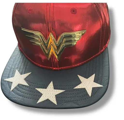 DC Comics Originals Wonder Woman Hat Baseball Cap Snapback High Profile OS Red