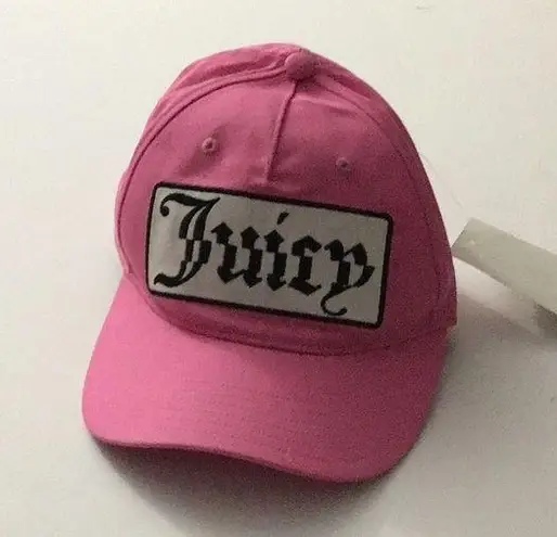 Juicy Couture NWT Juicy SnapBack Cap Sample Hot Pink