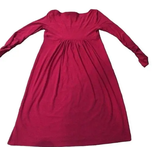 Norma Kamali Dress Womens S Used Red Stretch Excellent Used Condition