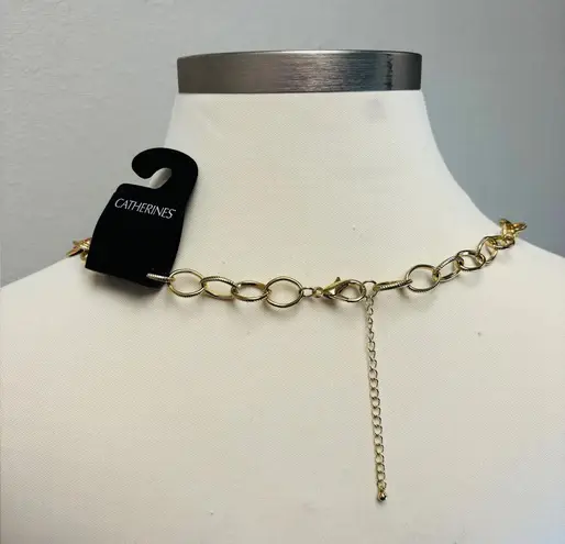 Catherine's Loop Chain Anchor Necklace