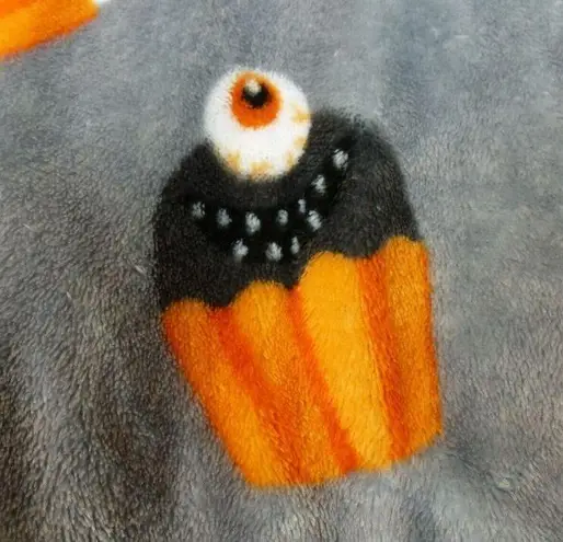 Daydream Berkshire Home Pajama Large Plush Fleece Halloween Cupcake Lounge Pants