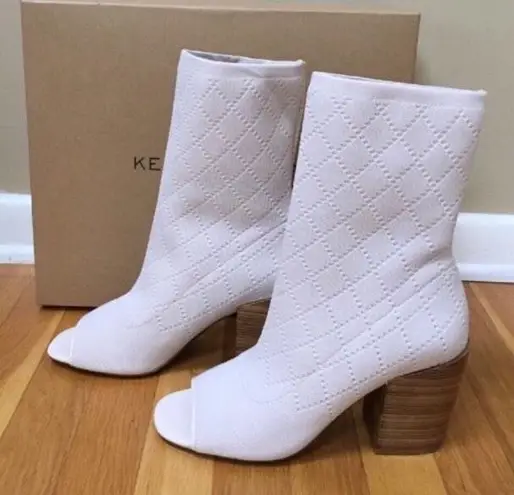 Kelsi Dagger BROOKLYN ‘Macey’ Knit Peep Toe Boots