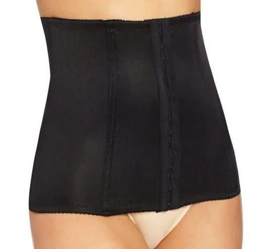 Heavenly Shapewear Waist Cincher Boned Corset Womens 1X Black Style 1172 Sexy