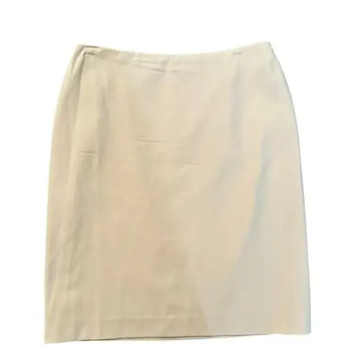 Ralph Lauren  black label tan pencil skirt size 8