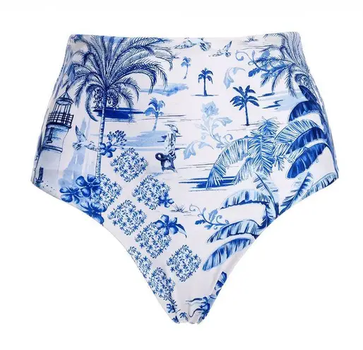 Agua Bendita New Alicia Bikini Bottom Tales Reversible Large