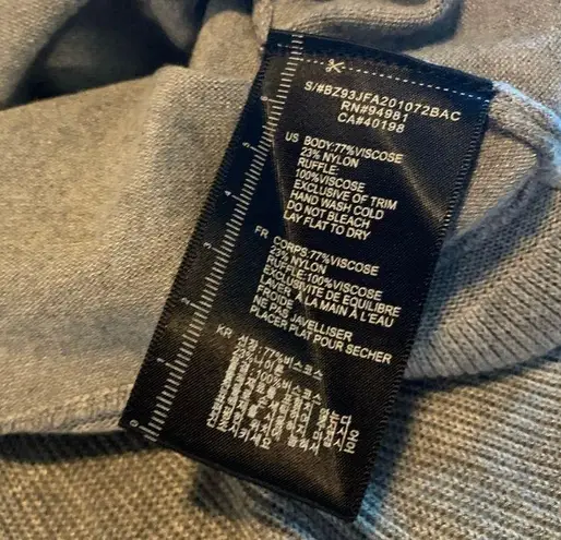 Twelve By Twelve tiered knit dress grey size M