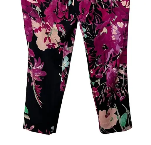 Yumi Kim Tania Floral Pants Pull On Bohemian Hippie Womens Size XS