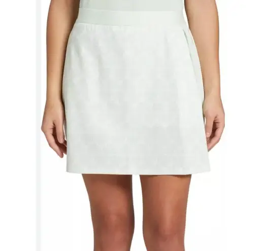 Lady Hagen Skort Women XXL NWT Mint Green Seashells 16" Side Pleat Printed Golf