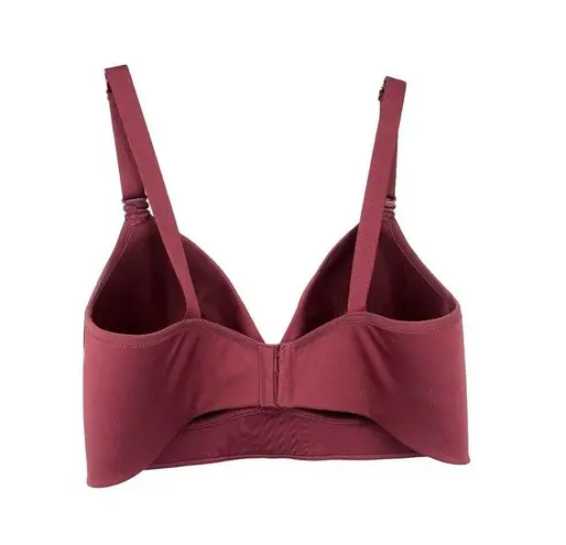 Warners Bra Womens 40D Used Wirefree RM1011 Berry Size undefined