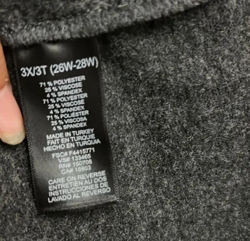 Studio One NEW Studio 1886 Dark Grey Cowl Neck Long Sleeve Sweater Dress