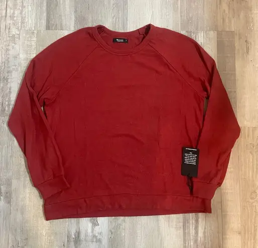 Michael Lauren NWT James Sweatshirt in Burgundy . - size M