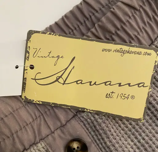 Vintage Havana Elastic Waist Skirt Size M