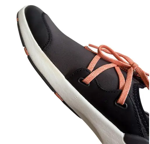 EUC OluKai Miki Li Sneakers Grey Black Size 8.5 Retail $130.00 Gray