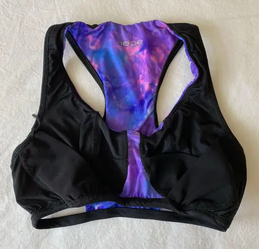 Bebe Galaxy Tie-Dye Sports Bra