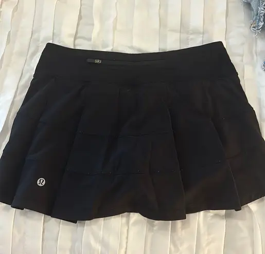 Lululemon Black Tennis Skirt