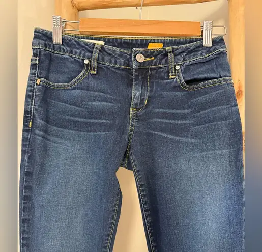 Pilcro and the Letterpress Anthropologie Low Rise Bootcut Blue Jeans Size 26