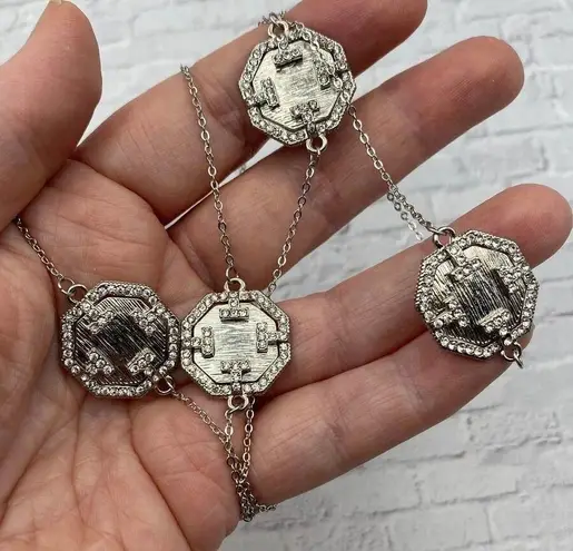 Amrita Singh Otto Austrian Crystal Station Necklace