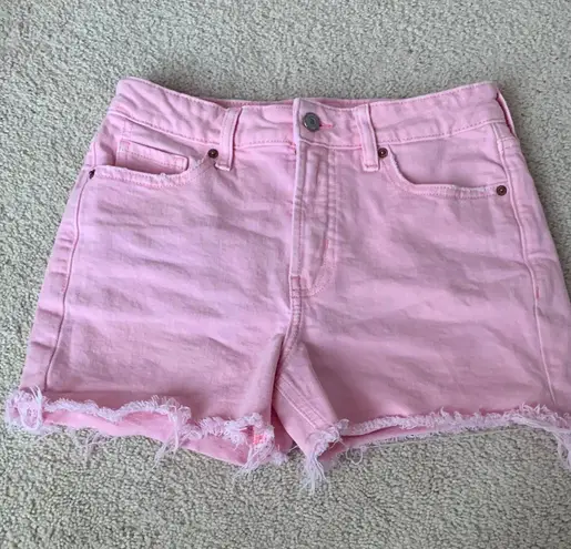 Old Navy light pink jean shorts