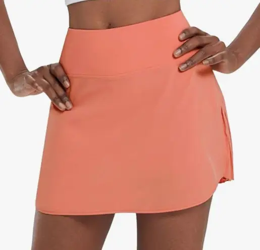 Baleaf Pleated Tennis Skort Womens XS Scorched Red Coral Athleisure Clean Girl