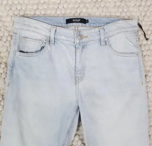 Hudson Jeans NWOT Hudson Lana Mid Rise Distressed Boyfriend Jeans Sz 27