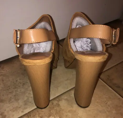 Macy's Report Mylie Tan Slingback Clogs