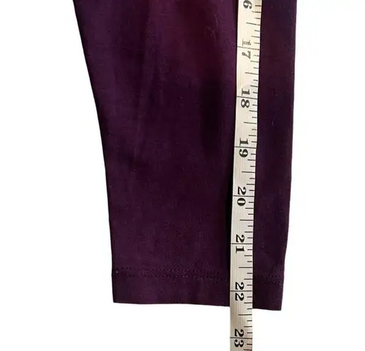 Susan Bristol Women's Purple Long Sleeve Turtle Neck Top