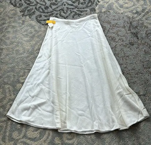 Vintage Savion Knit Skirt Set White Black 12