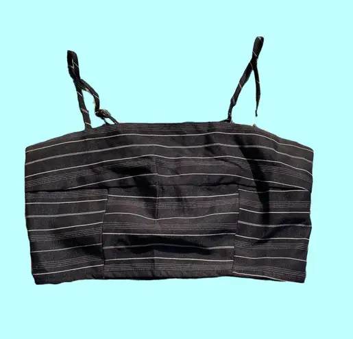 Bershka Pinstripe Suit Tank