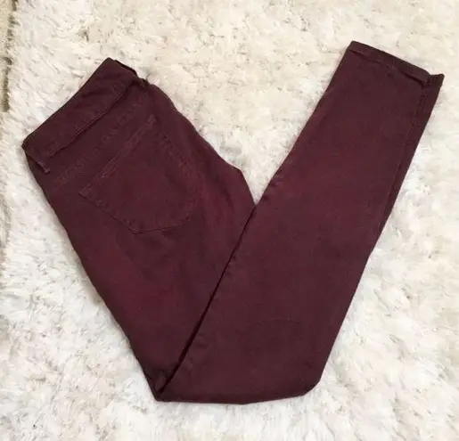 London Jean Maroon Chino Pant from