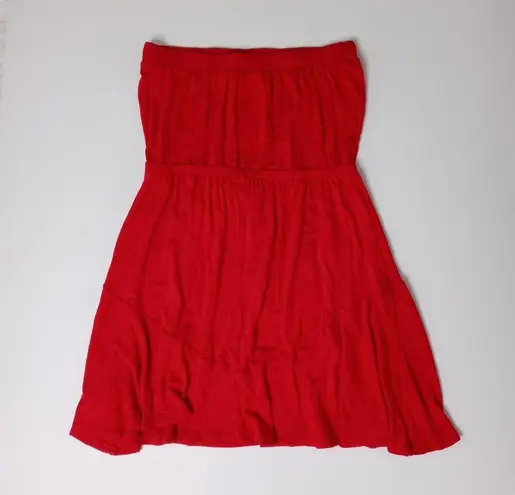 Rolla Coster Red Women Strapless Dress Size Small