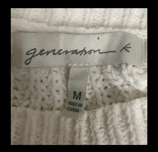 Generation K longsleeves cropped Oversized Sweater - Size Medium