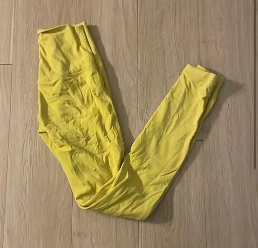 Lululemon Mustard Yellow Align Leggings