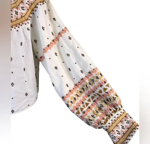 Veronica Beard Fernanda Embroidered Cropped Jacket