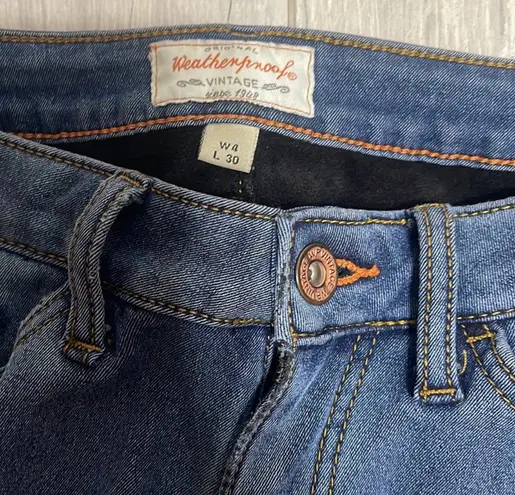 Womens insulated Jeans size 4 Blue