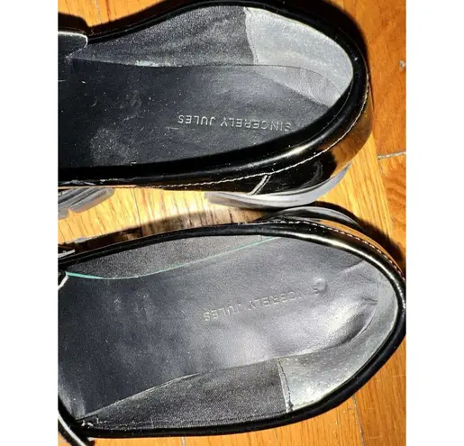 Sincerely Jules Dylan Chunky Penny Loafer Women’s 9M Glossy 90s Platform Shoes