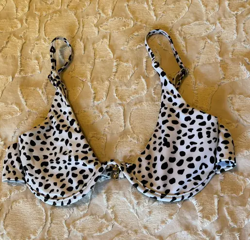 SheIn Dotted Bikini Top
