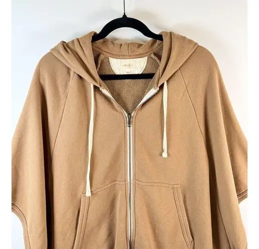 Wilfred Free Aritzia Womens Cape Brown Caron Hoodie Full Zip Poncho Casual Small - Image 6