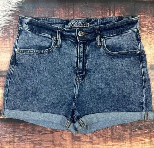 Wild Fable  High Waist Rise Stretchy Denim Shorts