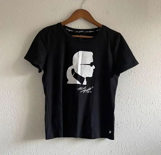 Karl Lagerfeld PARIS Women's Karl Silhouette Tee Size S