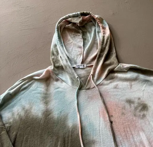 enti. Tie Dye Tunic Hoodie Sweater