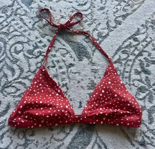 Chelsea28 Red and White Polka Dot Bikini