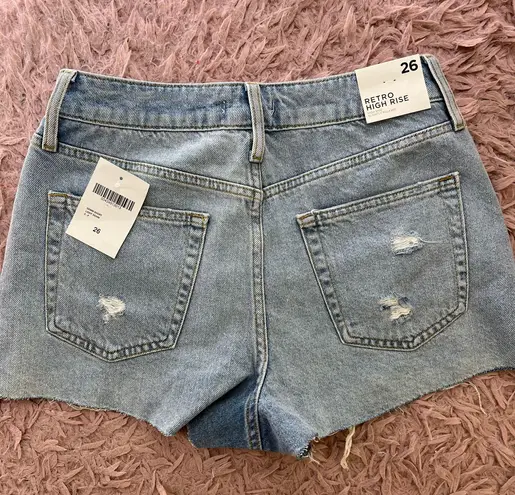 Forever 21 Light Denim Shorts