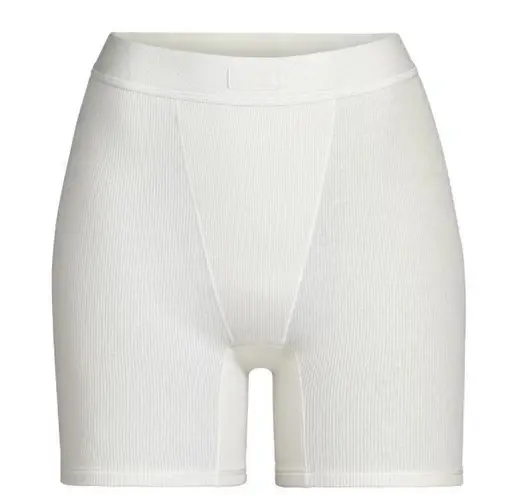 SKIMS COTTON RIBBED BOXERS