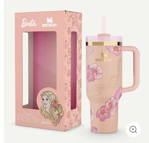 Barbie X Stanley Peaches n Cream Tumbler Limited Edition Pink