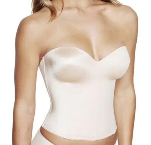 Dominique 8541 Ariel Hidden Underwire Longline Bra Size 36A Bridal *read $88
