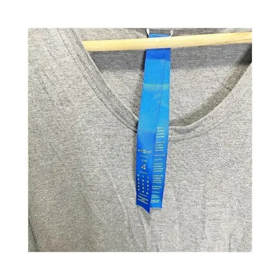 Kit And Ace Womens Casual Shirt Maxi Dress Gray Size 4 Cashmere Blend Beach