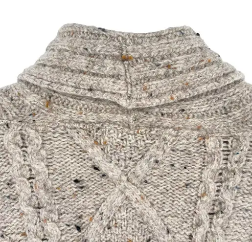 Aran Crafts Merino Wool Irish Cardigan Sweater