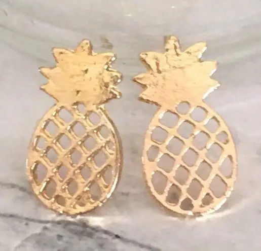 New Geometric Pineapple Earrings