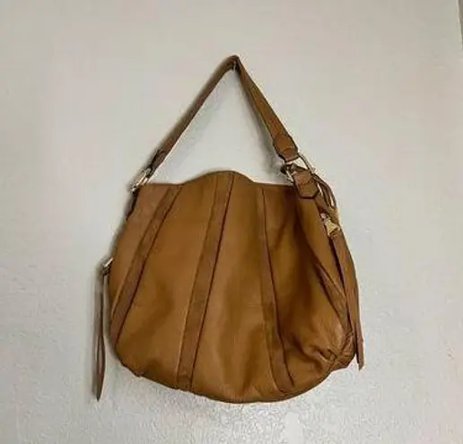 Aimee Kestenberg  Tuscany Leather Suede Hobo Shoulder Bag